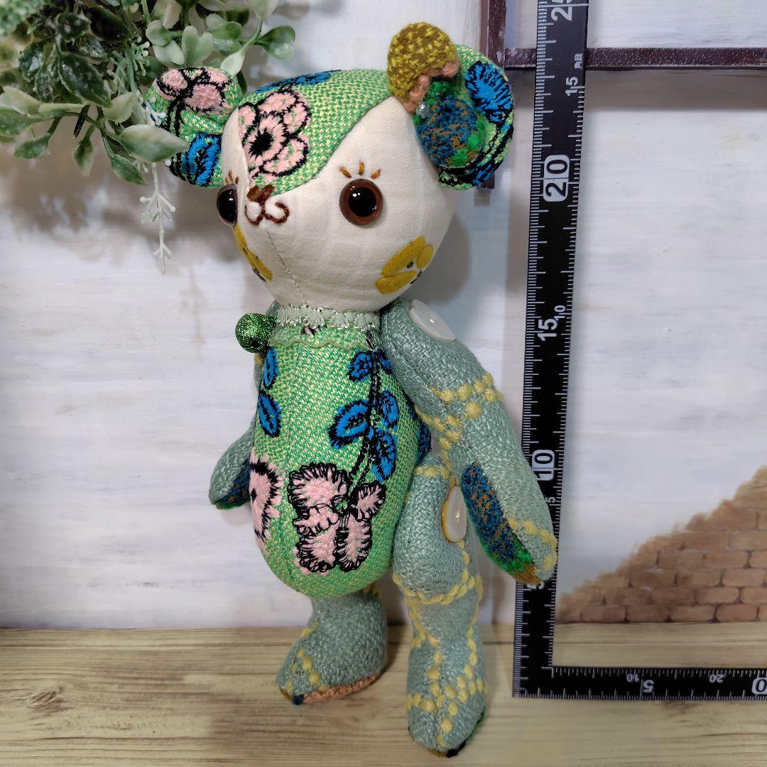 ミナペルホネン＊ハンドメイド＊ぬいぐるみ＊テディベア＊88