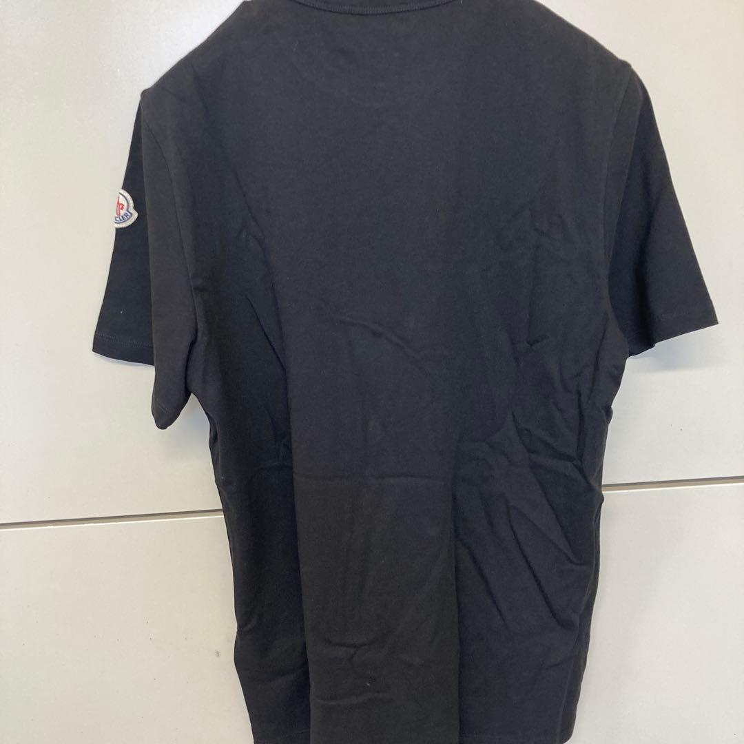 新品　未使用　MONCLER ブラック Tシャツ 日本サイズＬ