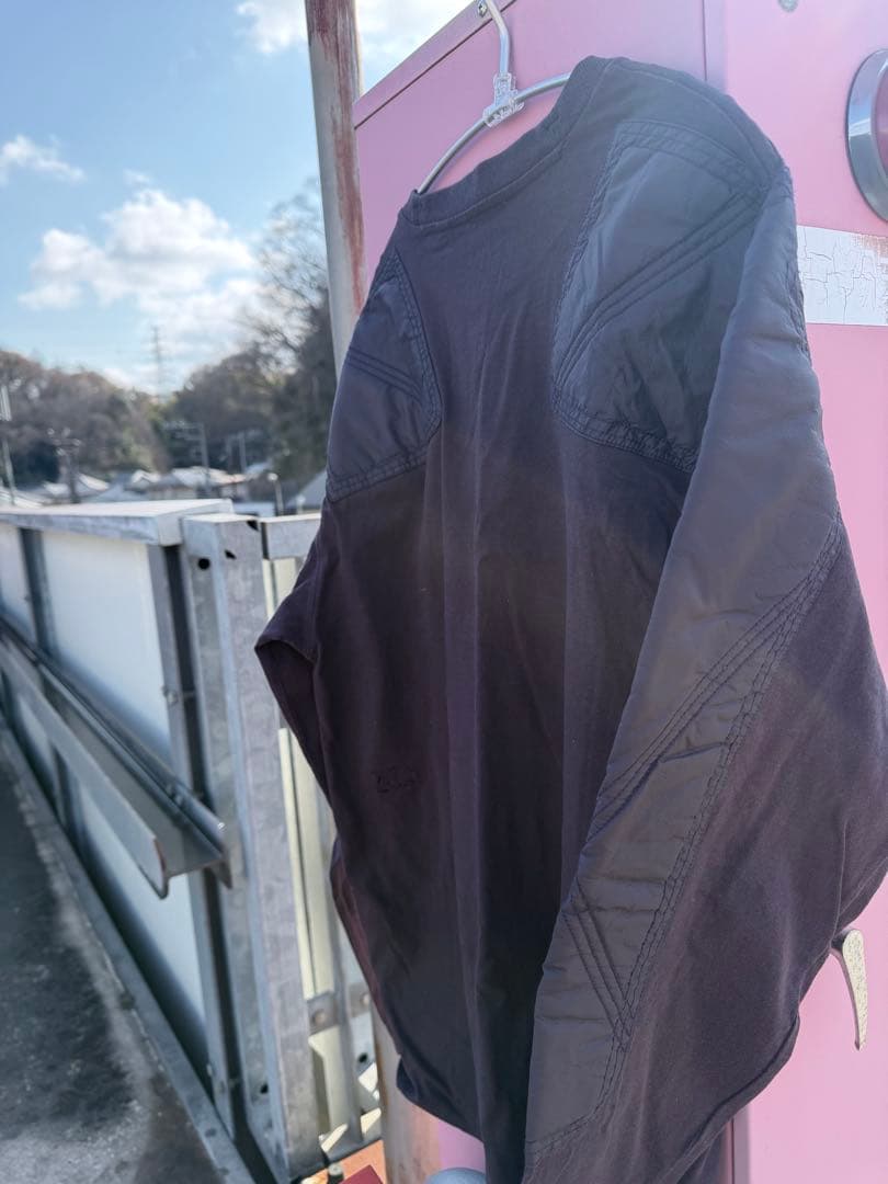禁*星様 BURBERRY ダークパープル ロングTシャツ Mサイズ