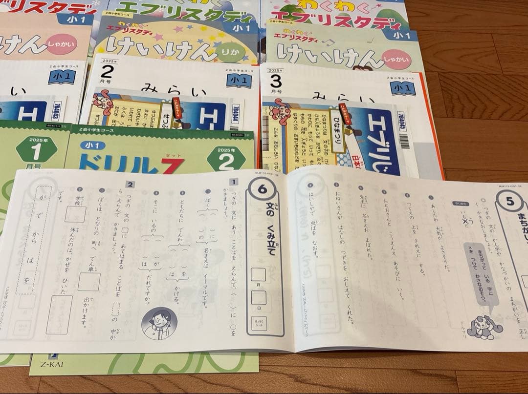 [未記入]Z会　小学生コース8〜3月号