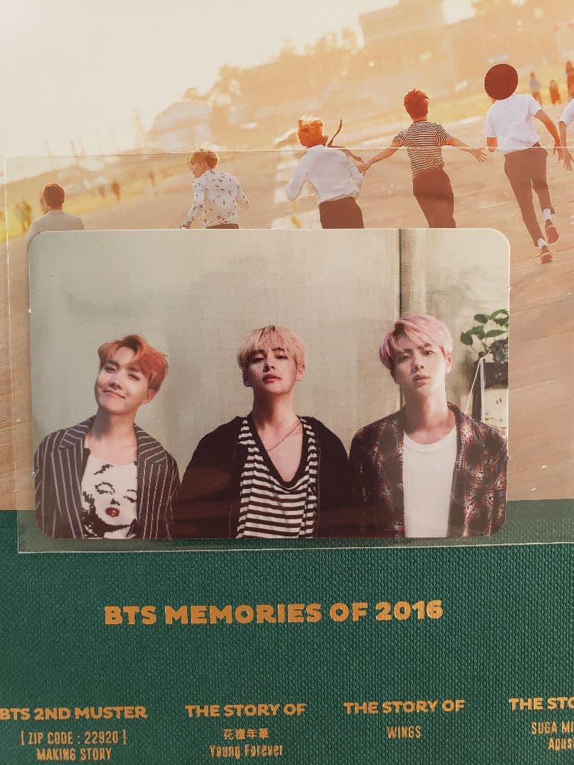 BTS　MEMORIES　2016　日本語字幕　トレカ付き