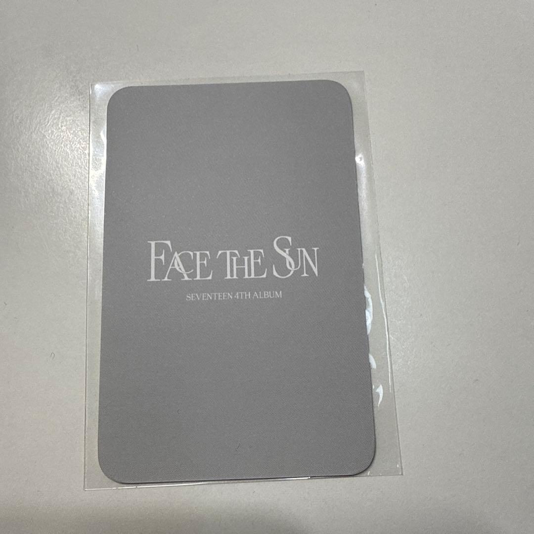 seventeen セブチ ミンギュ face the sun ヨントン トレカ