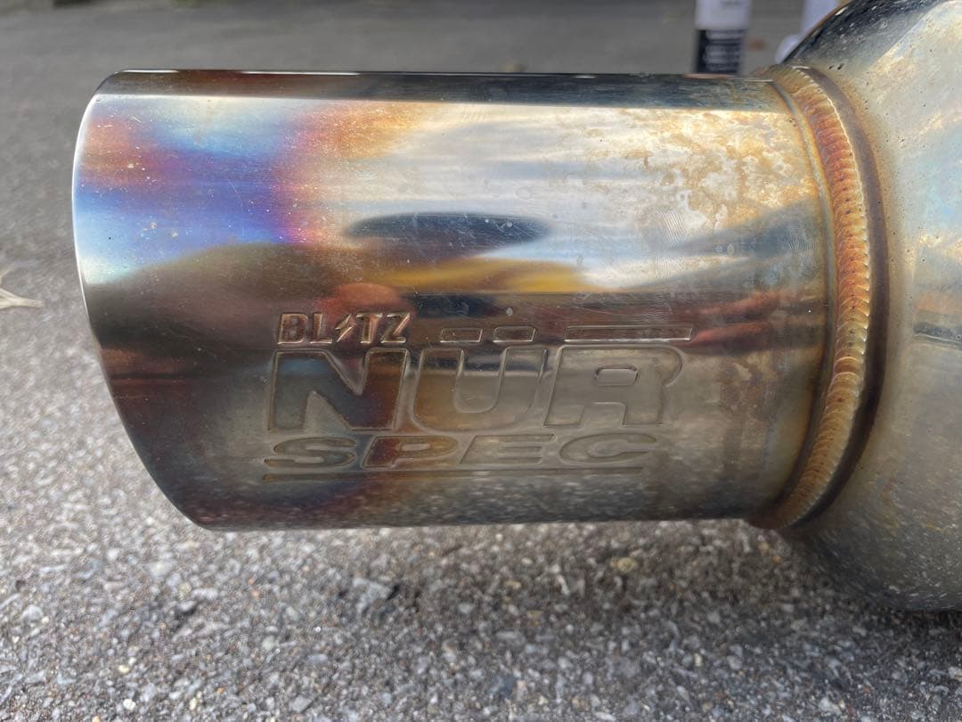 BLITZ NUR SPEC マフラー GDBインプレッサ