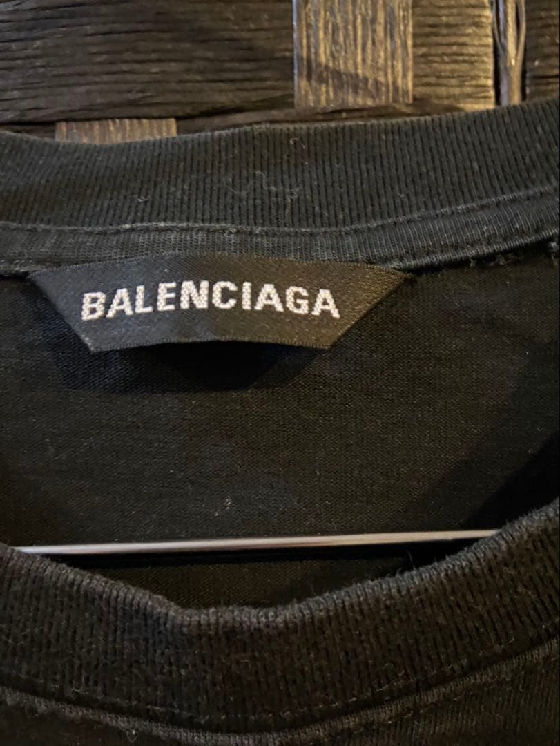 @ BALENCIAGA バレンシアガ　tシャツ　tee ロゴ　LOGO