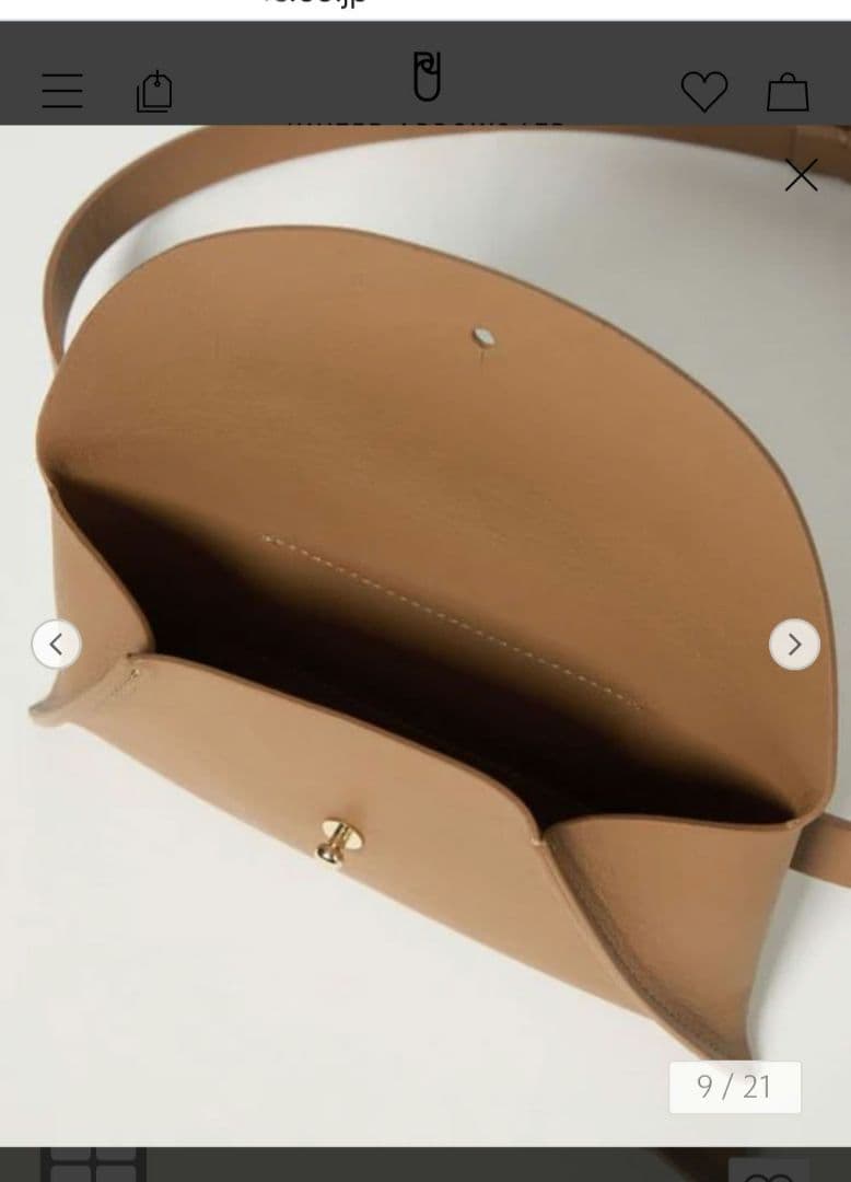 Plage MANUELA マヌエラ　ベルトバッグ ウエストバッグ　レザー