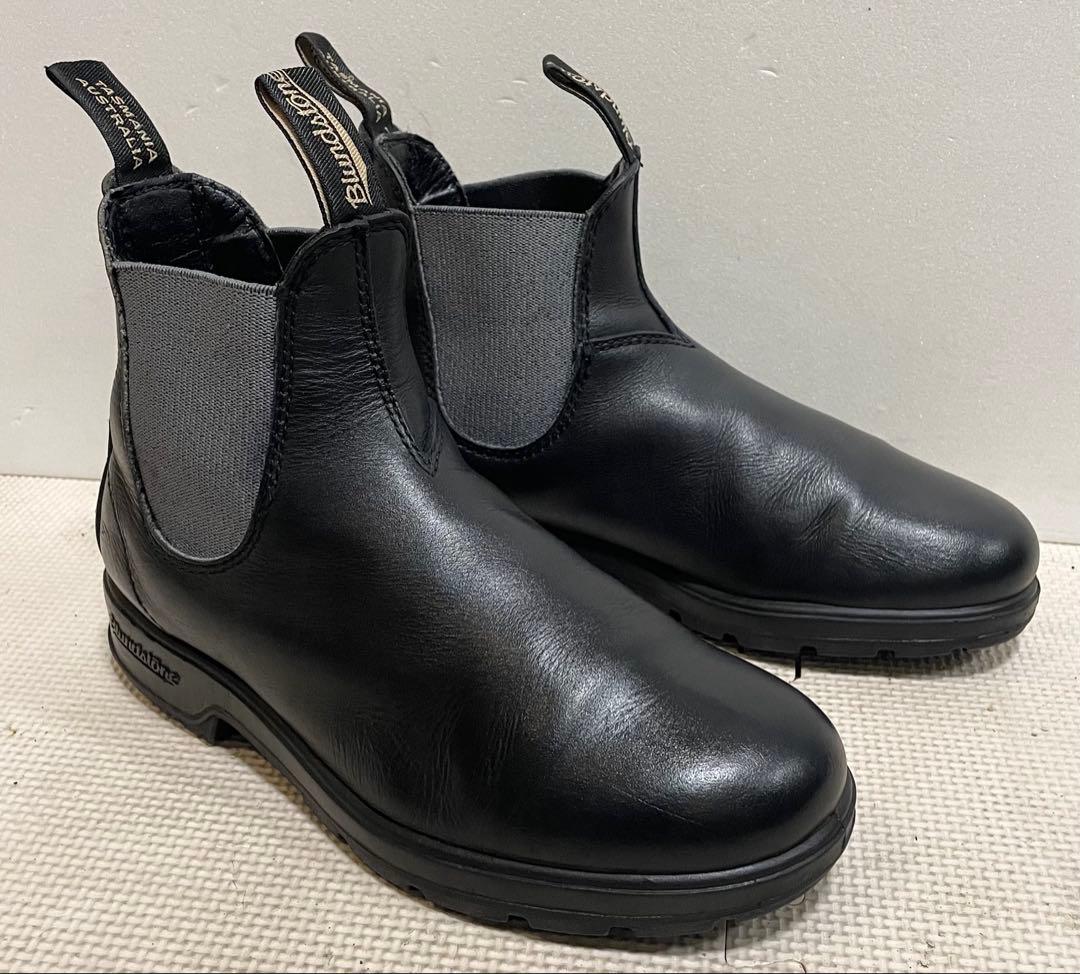 Blundstone ブランドストーン サイドゴアブーツ5レザー 黒チェルシー