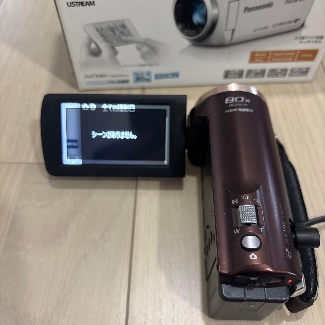 『pyon』Panasonic ビデオカメラ V520M ジャンク扱い