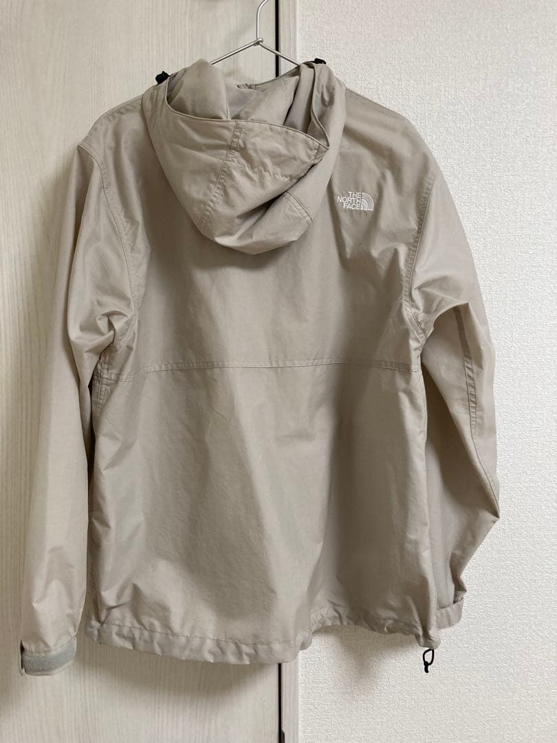 ノースフェイス　コンパクトジャケット　アイボリー　メンズSサイズ　美品！