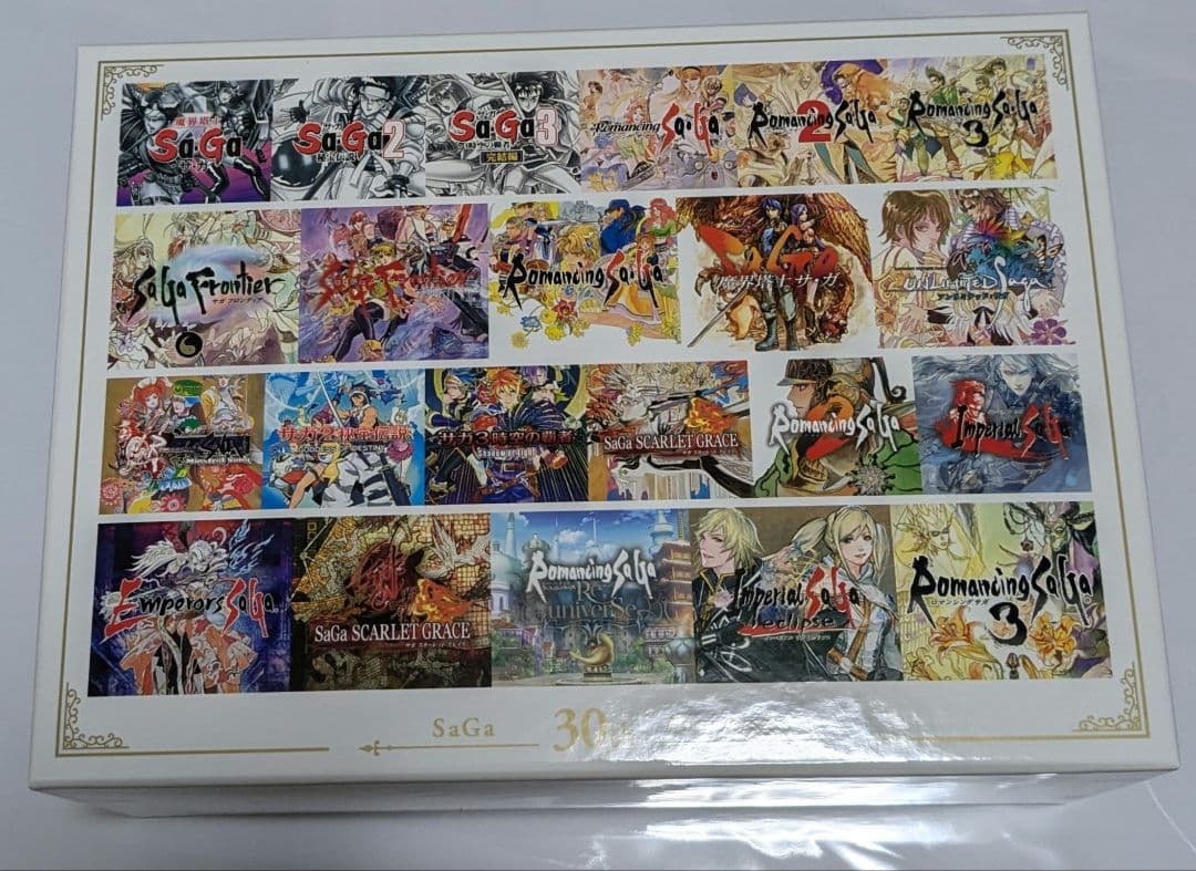 特典未開封　サガ30周年記念BOX　「神」中古美品　ダウンロードコード使用済み