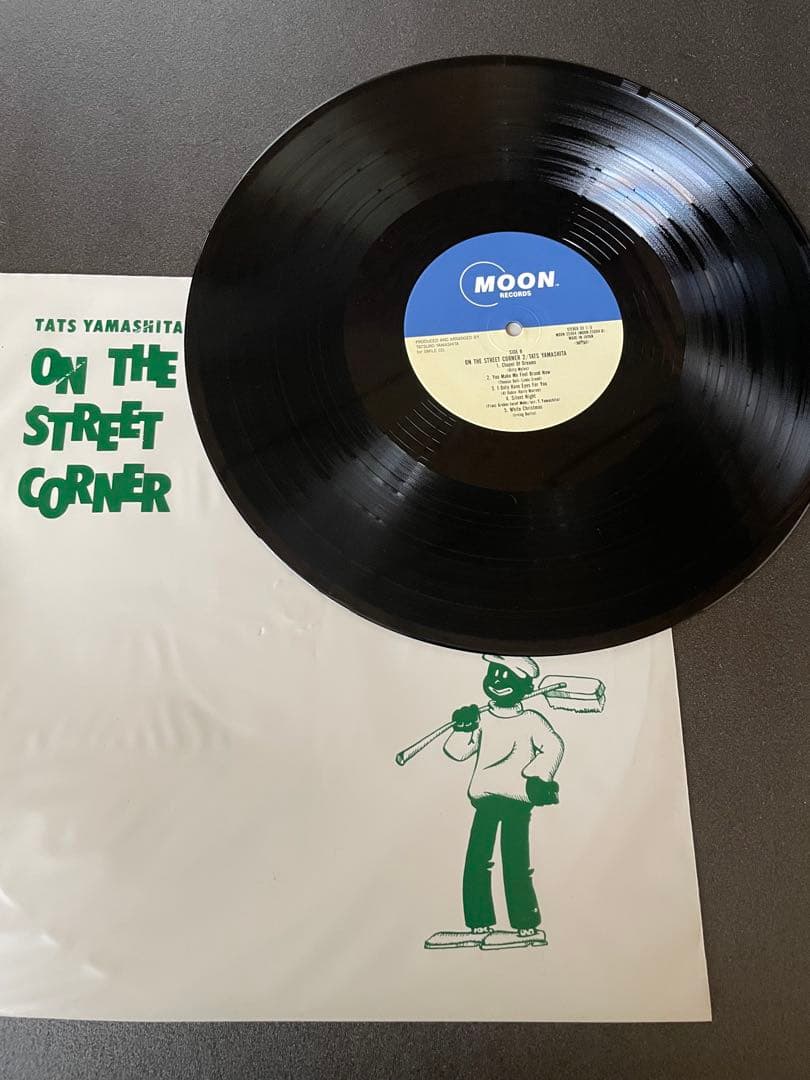 山下達郎 ON THE STREET CORNER 1&2 BOX LPレコード
