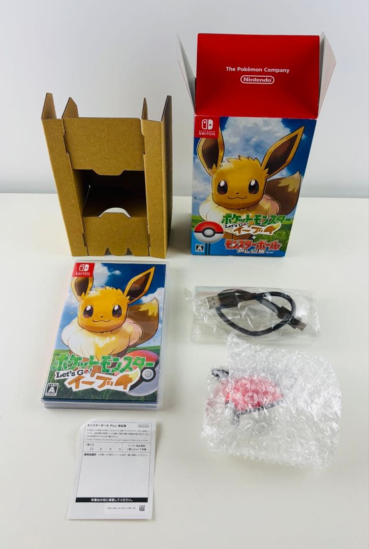 極美品 ポケットモンスター Let's Go! イーブイ モンスターボールプラス