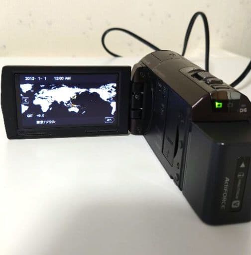 値下げ♪SONY HDR-CX590V ビデオカメラ 　ケース　予備バッテリー付