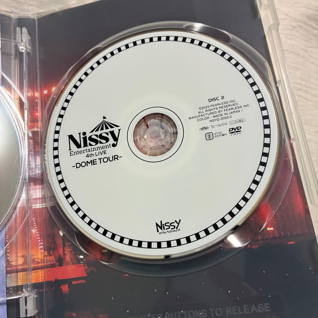 Nissy Entertainment 4th LIVE DVD Nissy盤