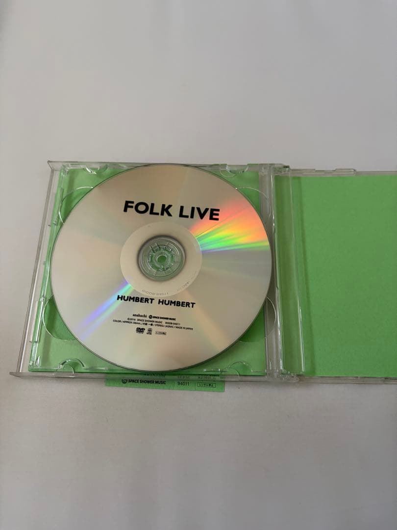 FOLK 初回盤　ハンバートハンバート