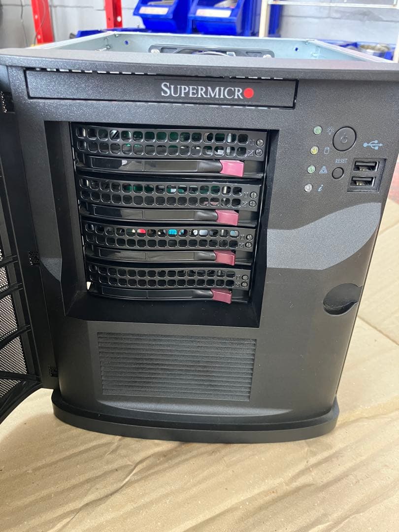 NTT SUPER MICRO サーバー用PC 動作確認済み