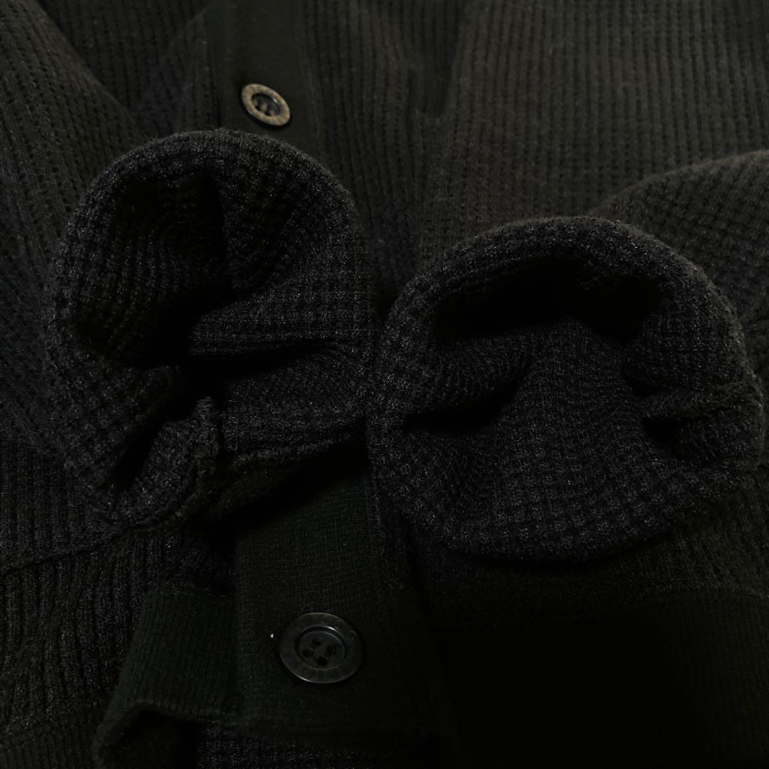 コグザビッグスモーク ニットカーディガン GAIL CARDIGAN 黒
