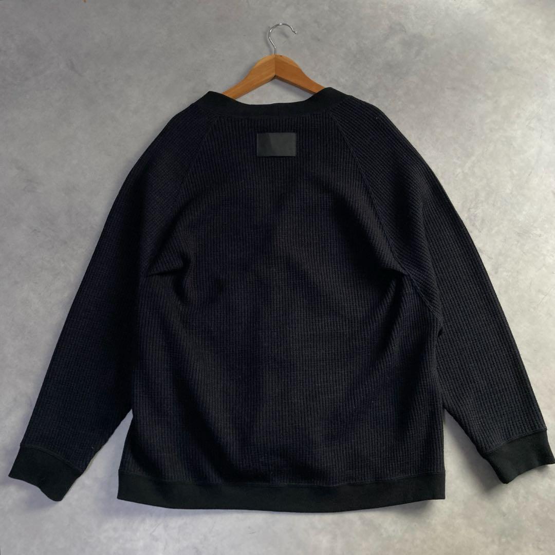 コグザビッグスモーク ニットカーディガン GAIL CARDIGAN 黒