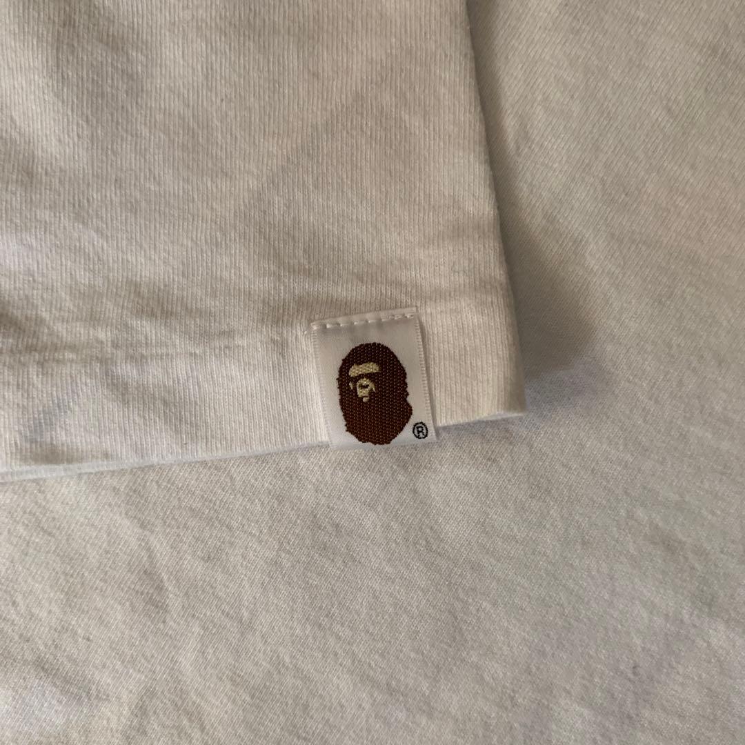 APE GodFather コラボ　ラブジェネチェック　Lサイズ
