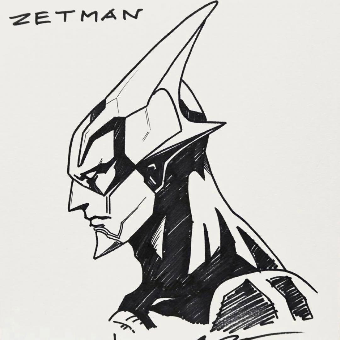 ZETMAN 桂正和 直筆サイン 色紙 アニメ 漫画 ゼットマン
