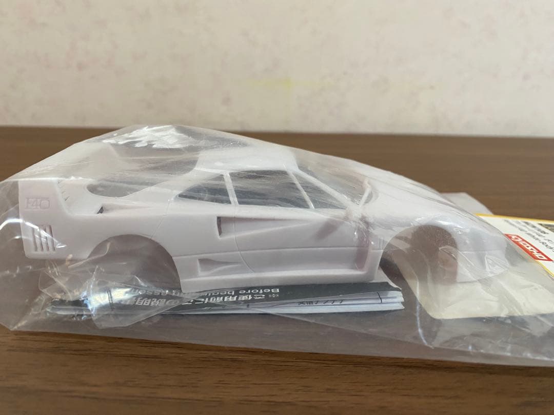 ミニッツ フェラーリ F40 ホワイトボディセット