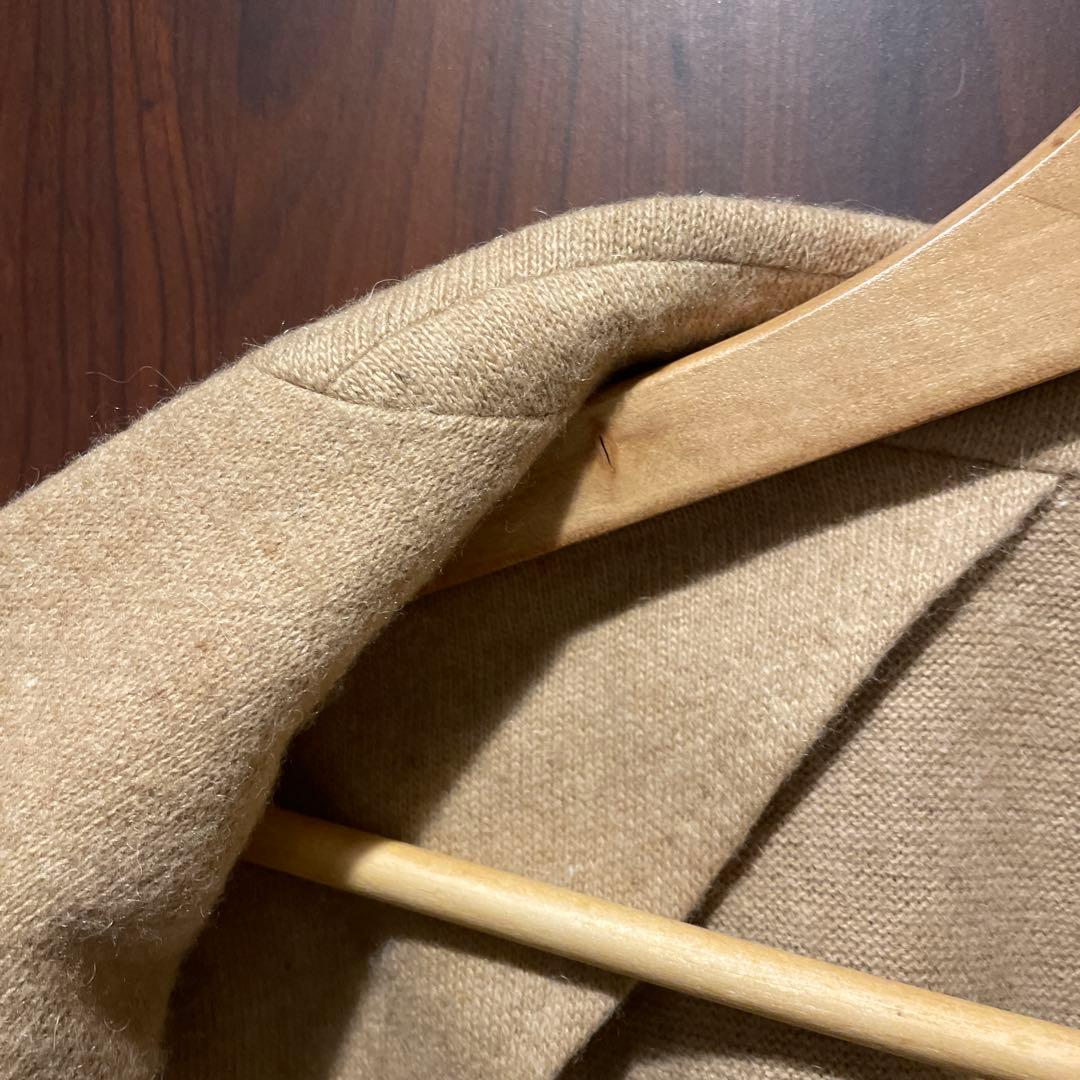 【近年モデル】LARDINI ジャケット ニット素材 アルパカ混 ベージュ
