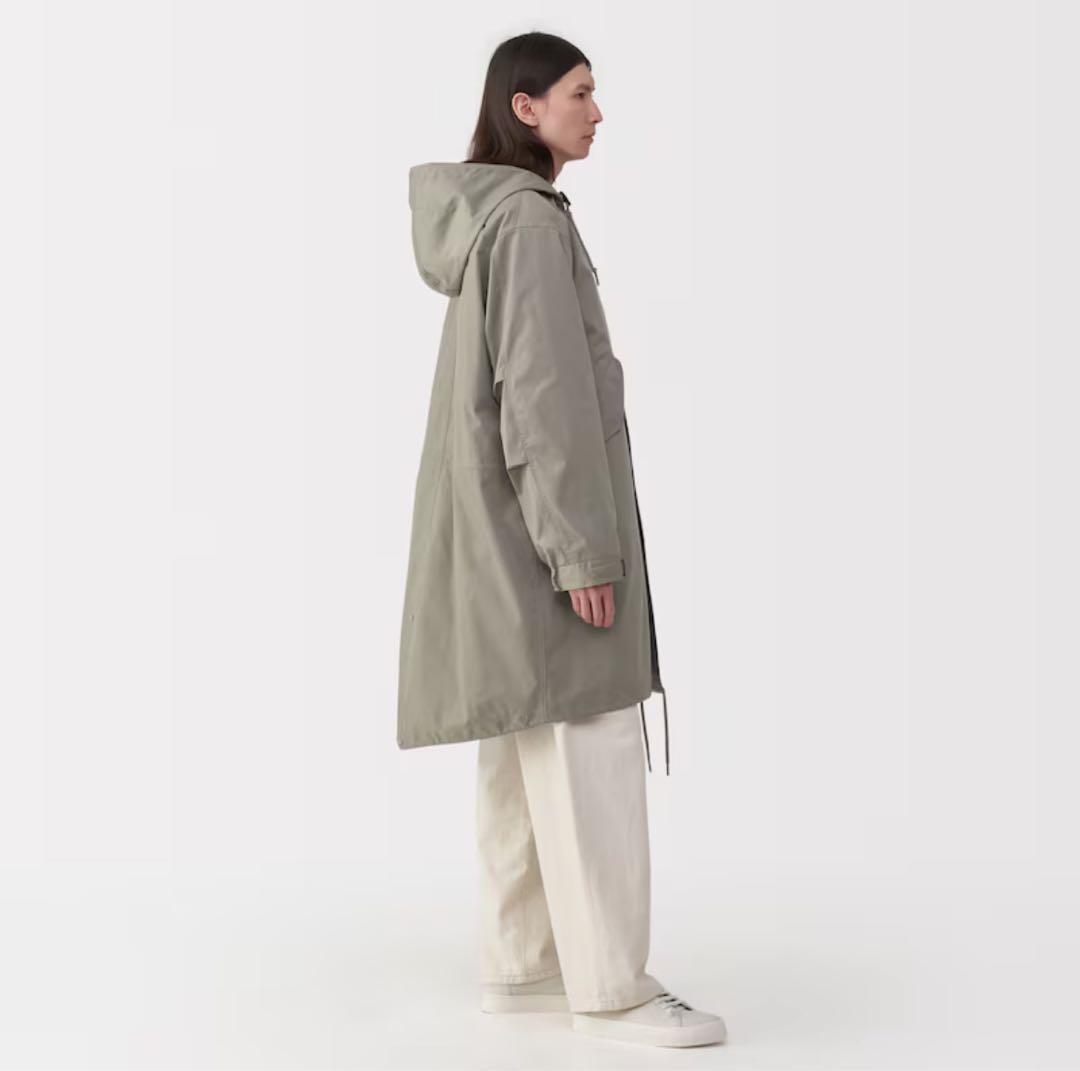 MUJI Labo 紳士 ライナー付きモッズコート 【M】
