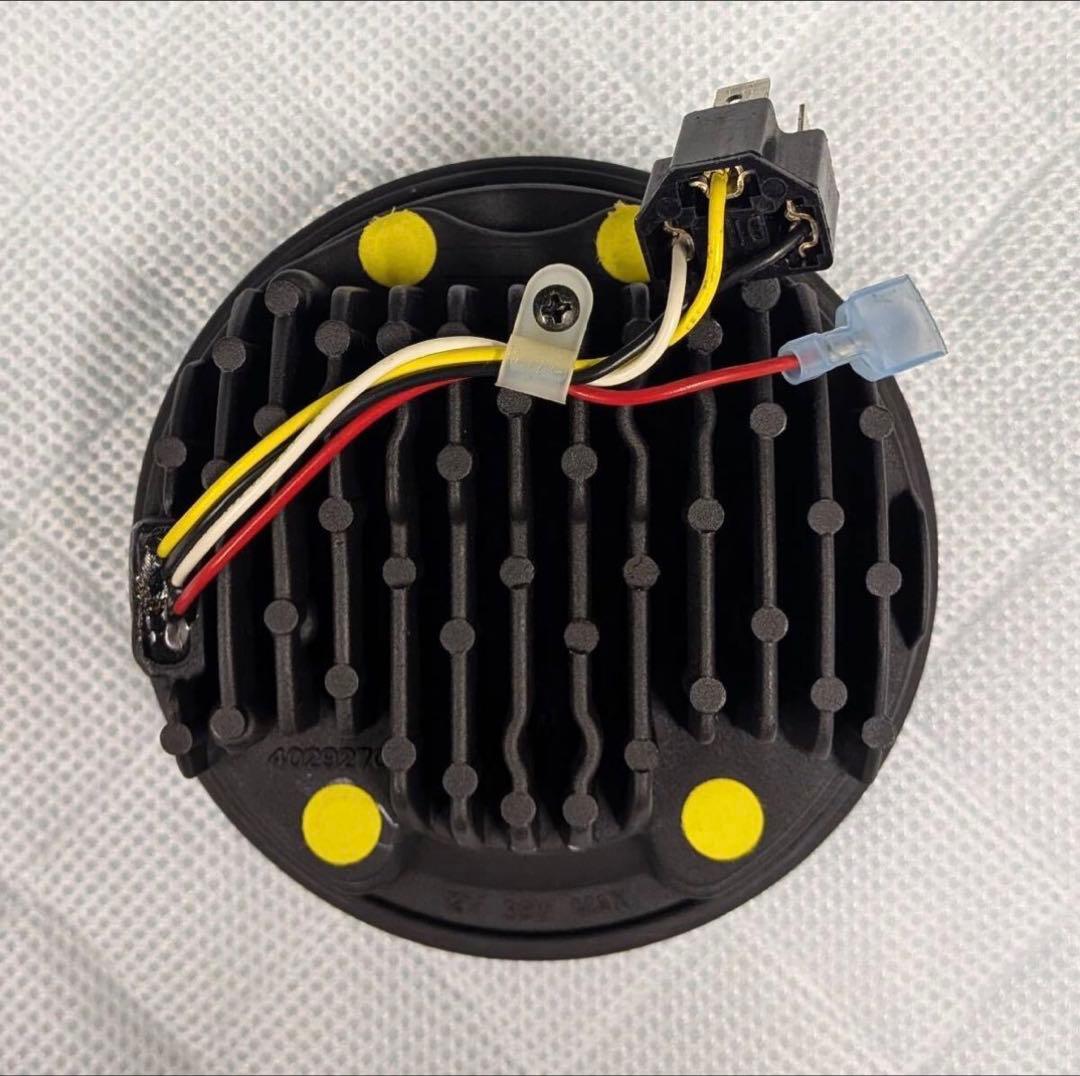 ハーレー 純正 LED ヘッドライト ブラック 5.75インチ 5-3/4