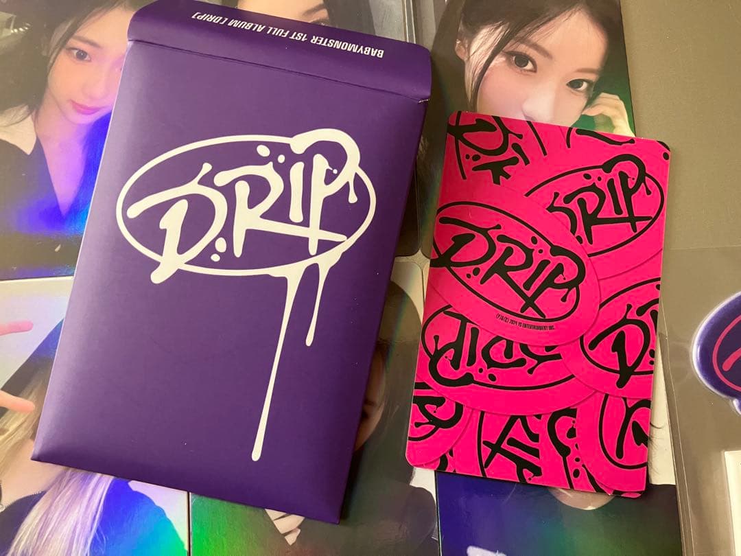 【特典付／新品未開封】BABYMONSTER DRIP　YG TAG VER.
