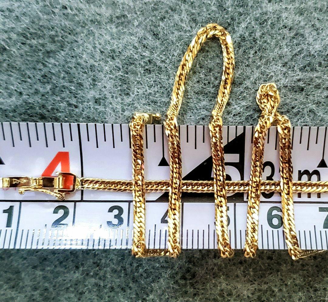 【18金12面トリプル 約7,0g❗】喜平 46cm ❇新品未使用❇最安値‼️