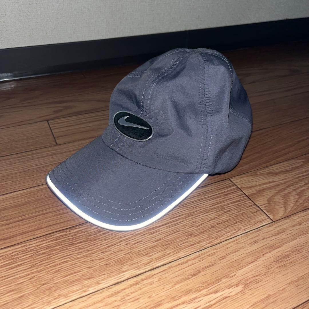 NIKE ゴルフ　リフレクターキャップ　ナイキ　　キャップ　00s グレー
