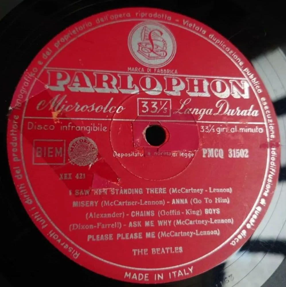 イタリア盤 BEATLES Ｐlease Please Me
