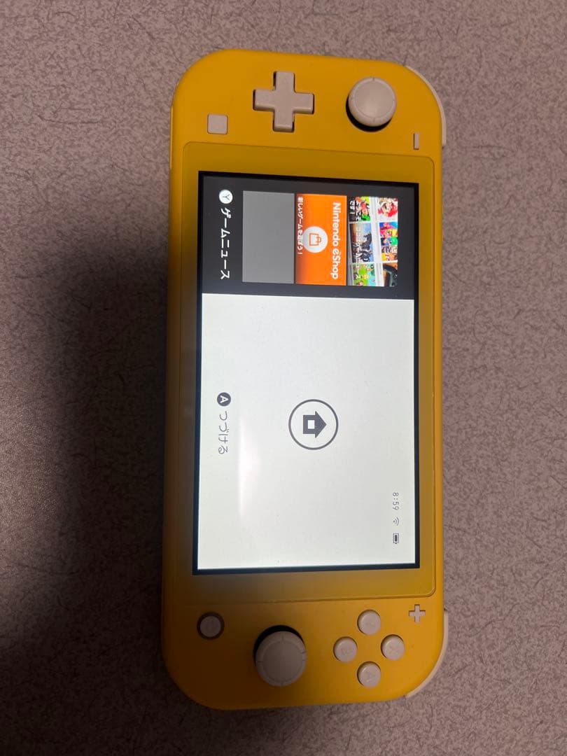 Nintendo Switch Lite イエロー　付属品なし