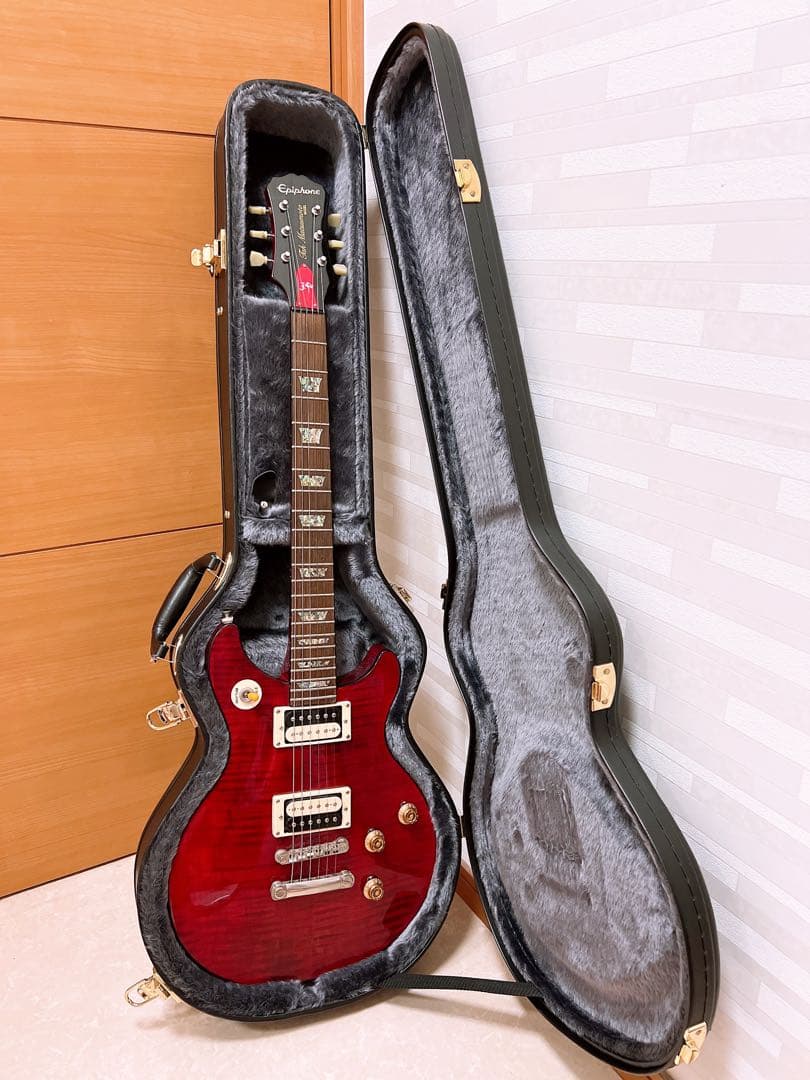 ギター Epiphone Tak DC Standard Plustop Cherry
