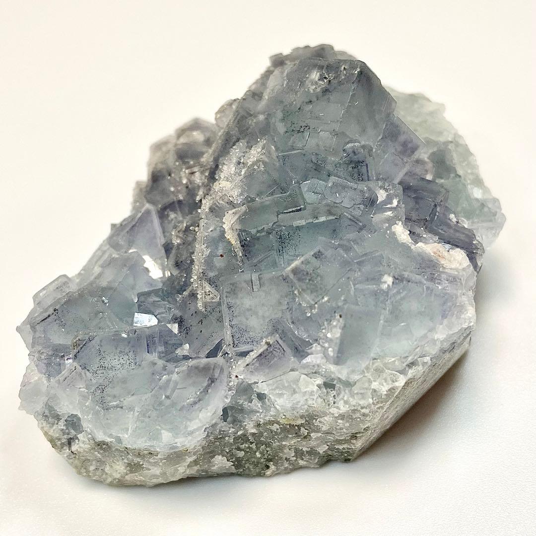 ブルー　フローライト　蛍石　クォーツ　水晶　鉱物標本　原石　天然石　ストーン