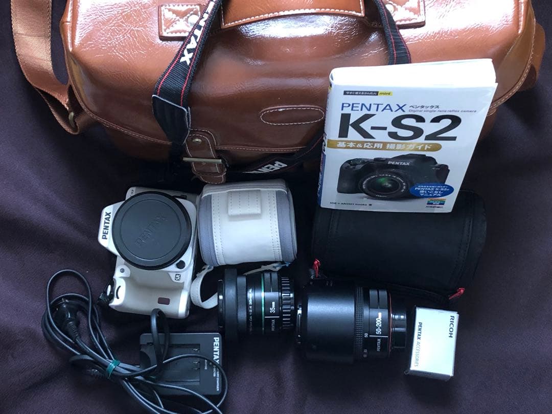 PENTAX K-S2 デジタル一眼レフカメラ レンズ2本 ジャンク