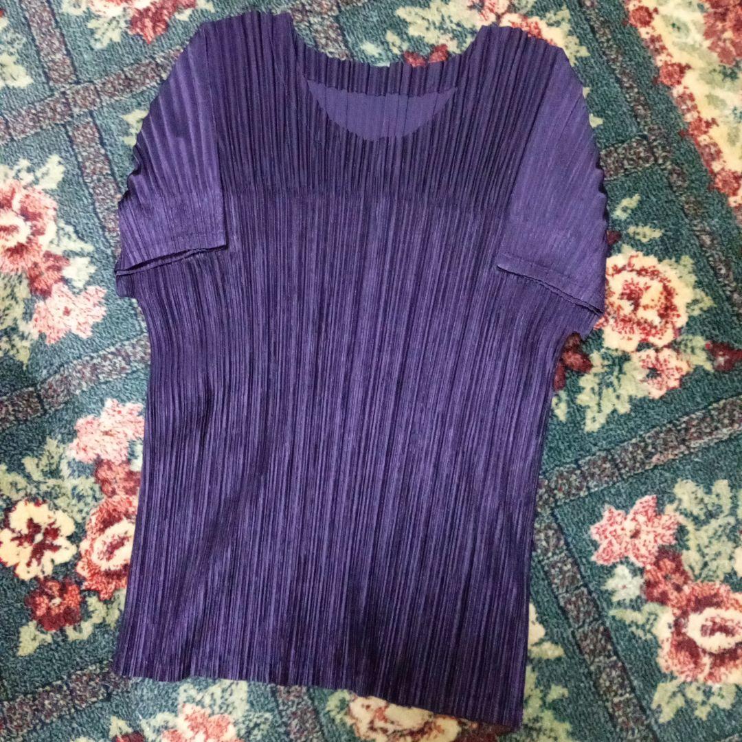 【最終価格】PLEATS PLEASE　パフスリーブトップス