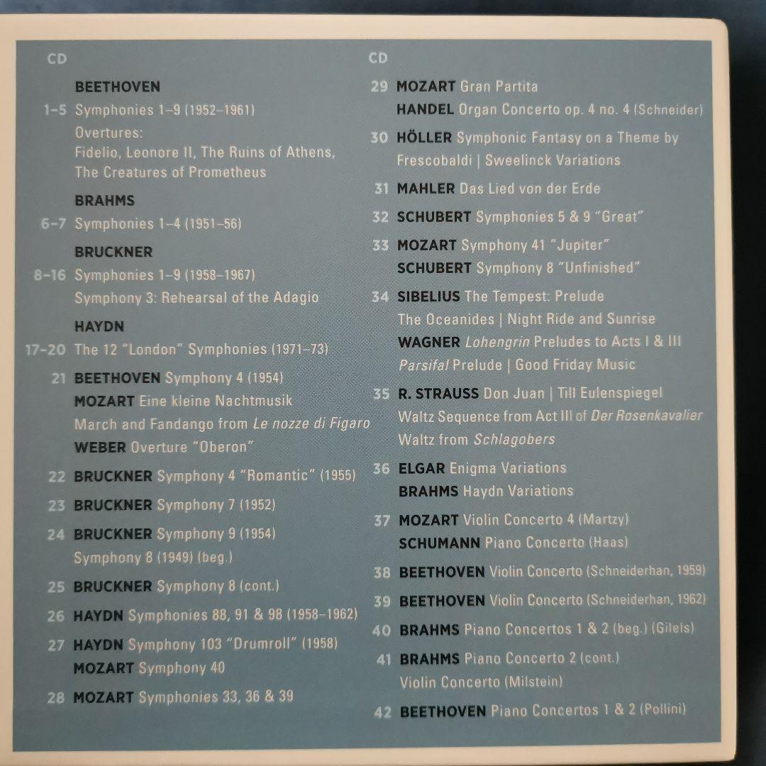 オイゲン・ヨッフム DG録音全集 第1集(42CD)