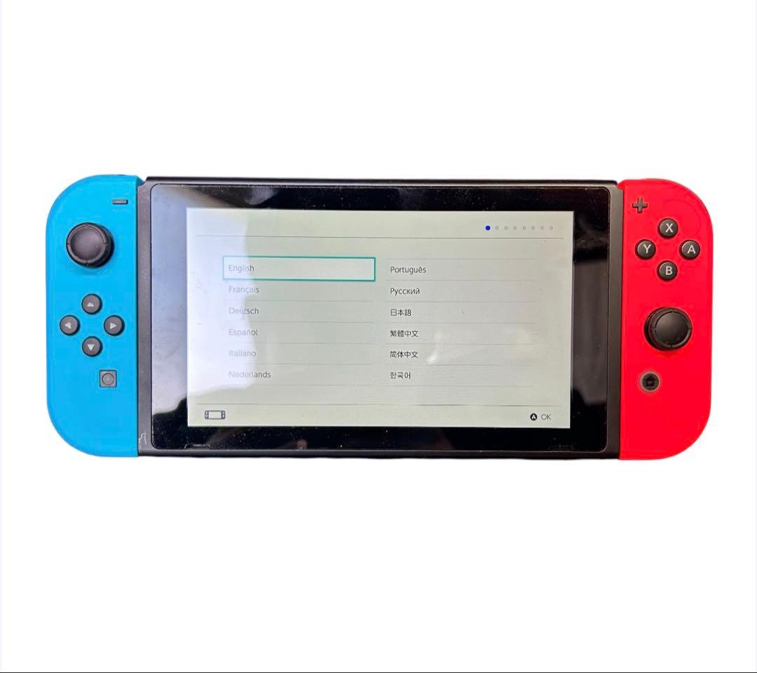 Nintendo Switch 本体 ネオンブルー ネオンレッド 動作確認済み