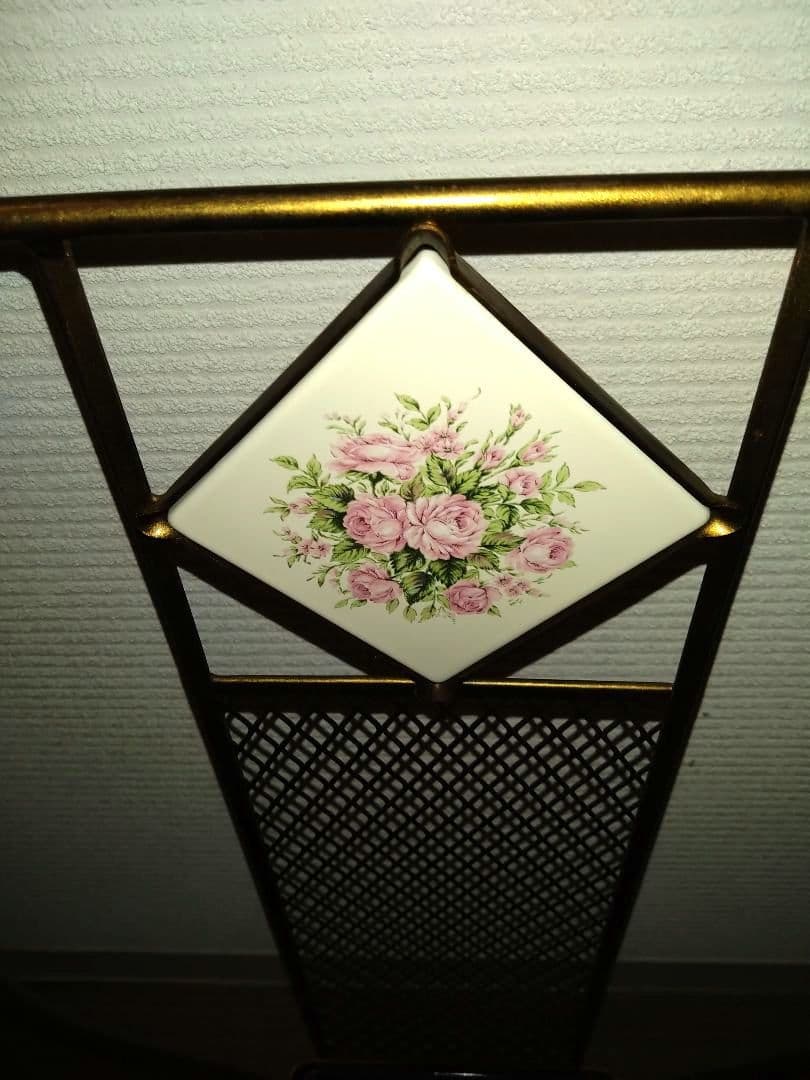 傘立て アイアン素材(鉄) お花柄