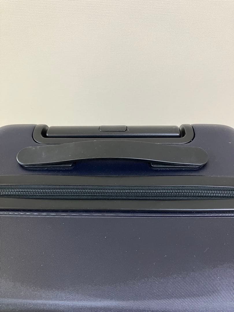 美品　無印良品　キャリーケース　35L機内持ち込みサイズ　ネイビー