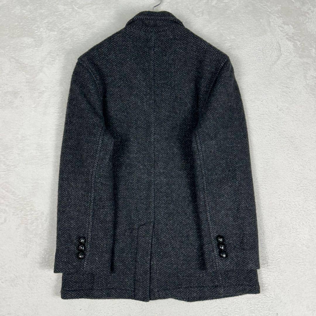 美品☆Polo RalphLaurenウールヘリンボーンツイードジャケット