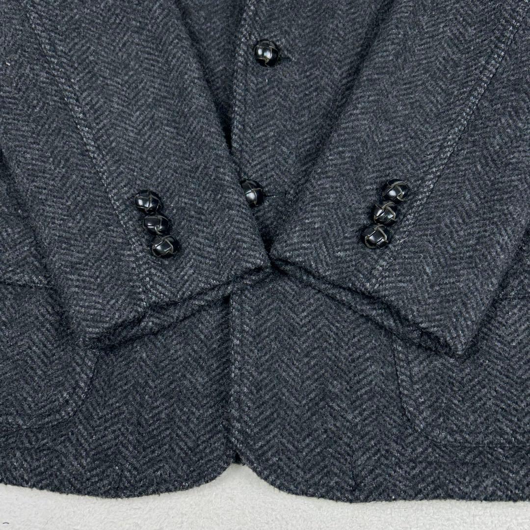 美品☆Polo RalphLaurenウールヘリンボーンツイードジャケット