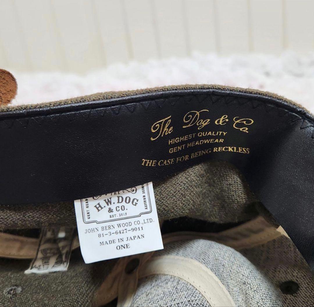 THE H.W.DOG&CO. ベースボールキャップ カーキ ドッグアンドゴー
