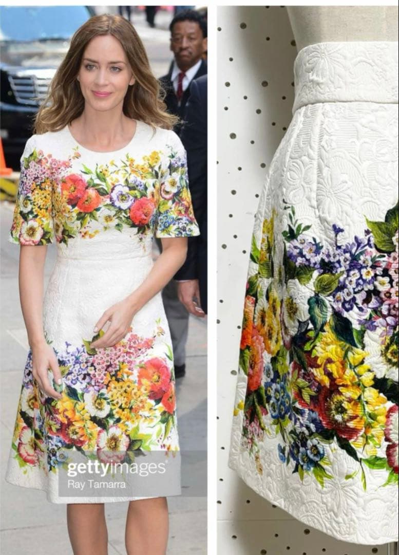 新品　ドルチェ＆ガッバーナ　Dolce & Gabbana スカート　38 花