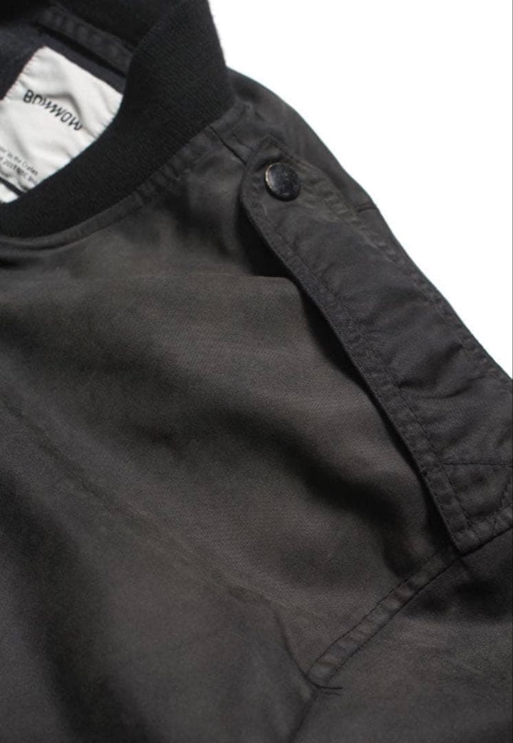 ジャケット・アウター BOW WOW L-2B FLIGHT JACKET AGED BLACK XL