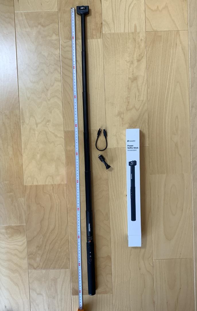 inasta360 充電式見えない自撮り棒