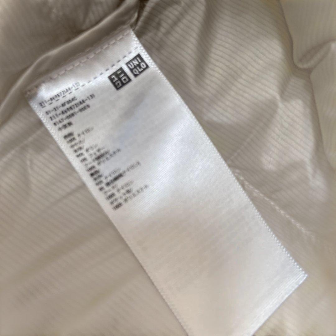 美品　UNIQLO ULTRA LIGHT DOWN ロングコート M ベージュ