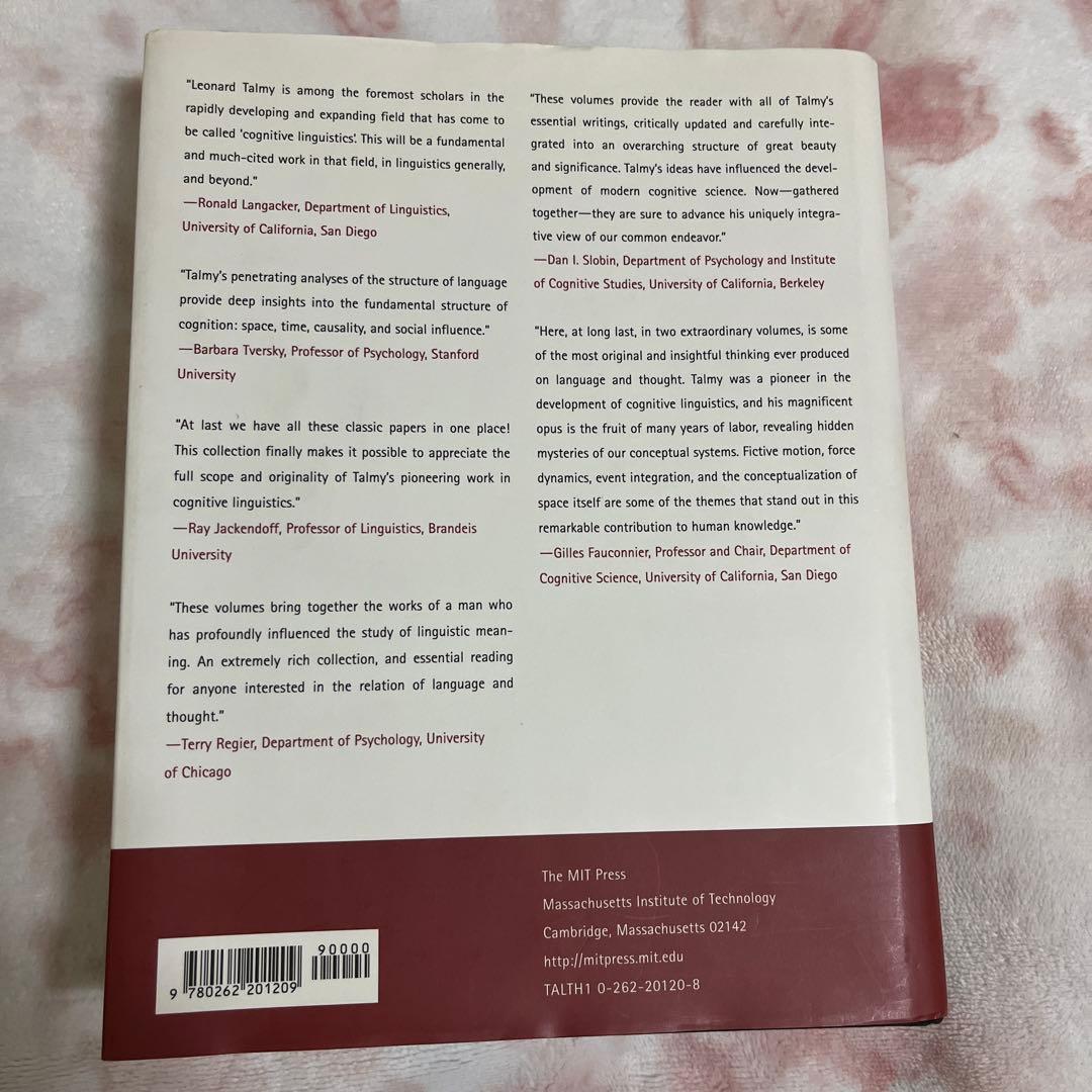 洋書 Toward a Cognitive Semantics Volume I