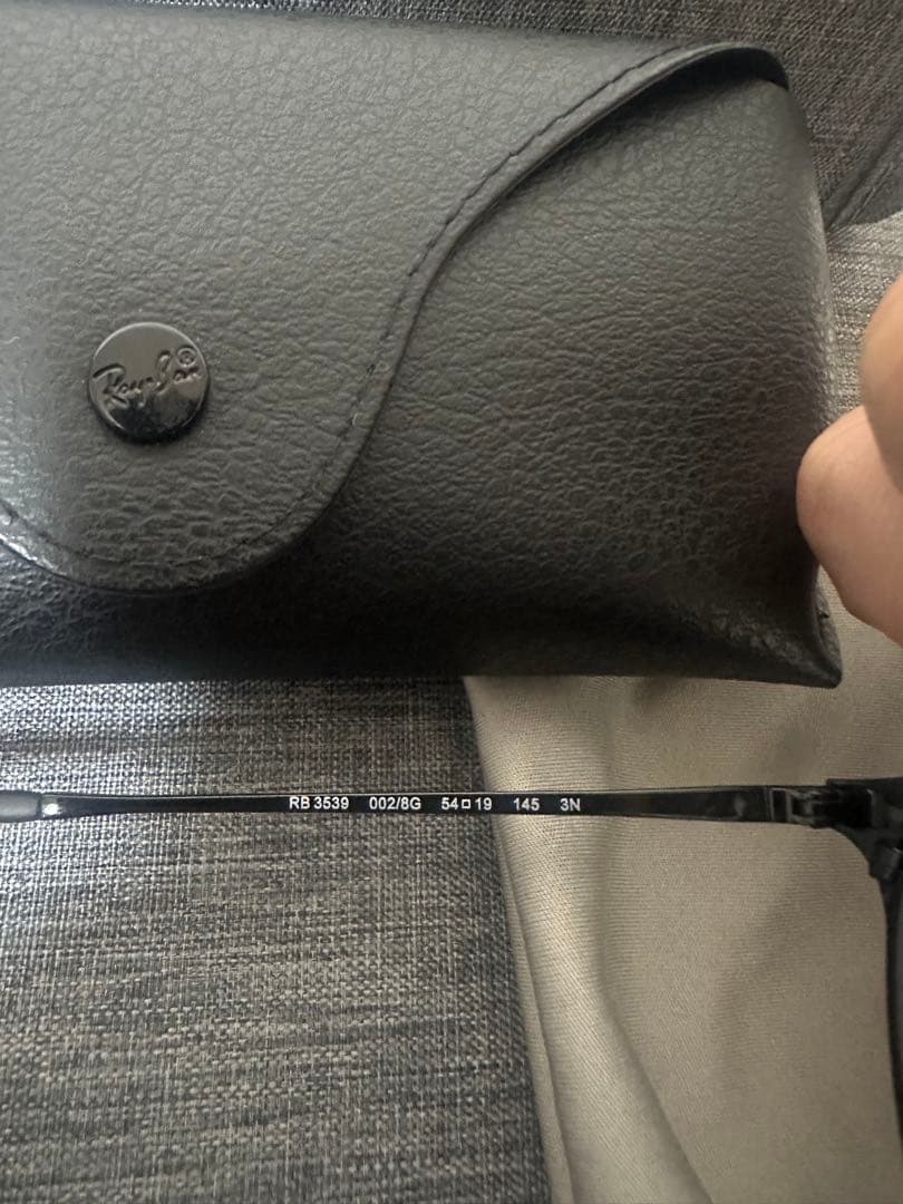最終値下げRay-Ban RB 3539 サングラス エリカメタル ケース付き