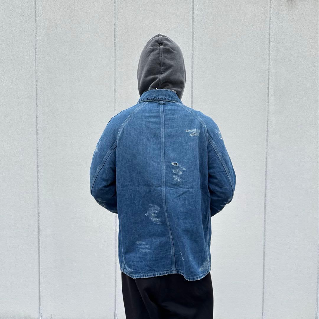別注 22SS ASSORTED PATCH COVERALL JACKET